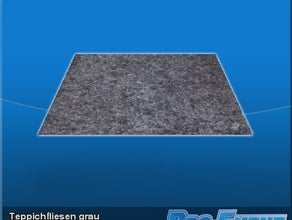Teppichfliesen grau