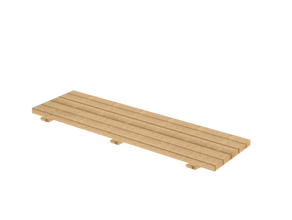 Holzbodenelement 2m