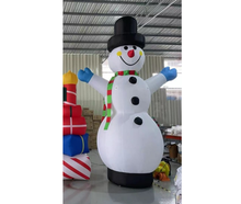 Schneemann, aufblasbar mit Gebläse, 2,5m Höhe