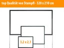 Beamer Leinwand 3,25 x 2,49 m Aufprojektion - Galerie - Bild 1