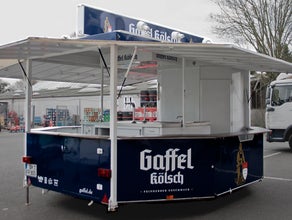Ausschankwagen Gaffel Kölsch (Lieferung & Selbstabholung)