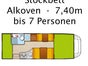 Wohnmobil - Alkoven bis 7 Personen Neuzulassung 2018 + 2019 - Galerie - Bild 2