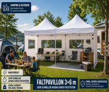 Pavillon 3x6 m Festzelt Partyzelt Zelt