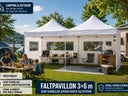 Pavillon 3x6 m Festzelt Partyzelt Zelt - Galerie - Bild 1