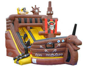 Rutsche Piratenschiff Hüpfburg Springburg