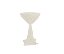 Stehtischset weiß