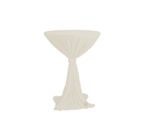 Stehtischset weiß
