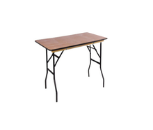 Banketttisch rechteckig 1,2 m mieten – Miettisch, Eventtisch, Veranstaltungstisch, Partytisch
