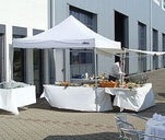 Partyzelt Pavillon 3x3m oder 6x3m weiß