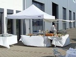Partyzelt Pavillon 3x3m oder 6x3m weiß
