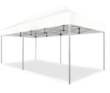 Partyzelt / Pavillon / Klappzelt 6x3m TOM weiß