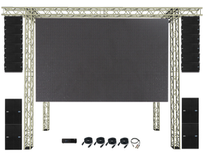 Multimedia SET LEDWALL3-PA mieten – Bildtechnik, Präsentationstechnik, Medientechnik, Videotechnik