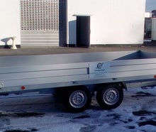 Hochlader Überlader PKW Anhänger offen 2600 kg Tandemanhänger
