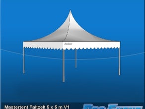 Mastertent Faltzelt 5 x 5 m V1