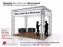 Messestand aus Traversen