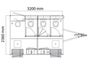 Toilettenwagen mieten / Mobile Toilette / WC-Wagen Typ: S VIP - Galerie - Bild 2