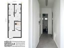 Büroversorger / Küchencontainer/ Bürocontainer mit WC-Damen/ Herren 20 Fuß