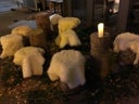 Hocker - Baumstammhocker - Baumstamm - Weihnachten - Rustikal - Alpen - Galerie - Bild 1