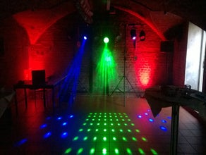 Lichtanlage Komplettsystem / Partylicht / Discolicht (bis ca. 50 Personen)