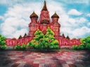 Moskau Kulisse, Kirche, Kathedrale, Roter Platz, Russland