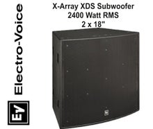 EV Lautsprecher  XDS - Subwoofer 2 x 18" 4800W RMS