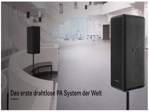 Sennheiser LSP 500 Pro Akkulautsprecher USB-MP3 Player und Bluetooth inkl. Akku