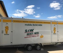 Toilettenwagen, VIP Toilettenwagen, Toilettenanhänger, WC Anhänger