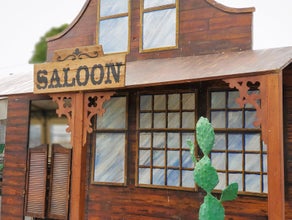 Western Saloon 5x 3,5m , Western Dekoration, Country