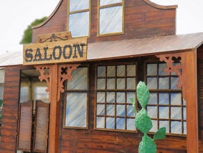 Western Saloon 5x 3,5m , Western Dekoration, Country