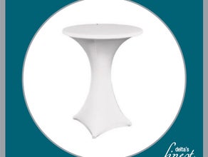 Stehtischhusse // Husse für Stehtisch // Stretchhusse // Stehtisch-Husse // Cover