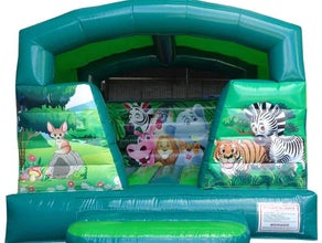 Safari Hüpfburg mieten – Hüpfburg für Kindergeburtstag & Event