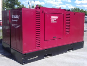 Stationäres Stromaggregat / Stromerzeuger / Notstromaggregat 160 KVA / 128 kW