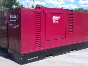 Stationäres Stromaggregat / Stromerzeuger / Notstromaggregat 160 KVA / 128 kW