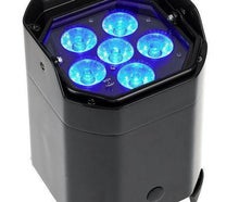 RGBA LED Akku Scheinwerfer ADJ Element QAIP 45 Watt - Wall Spot - Floorstand- wetterfest -IP54 -Funk DMX - Infrarot FB - Stand Alone