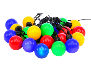 20 LED Lichterkette Bunt