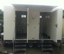 Toilettenwagen für Events aller Art, Kanalanschluss erforderlich