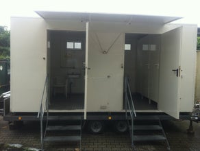 Toilettenwagen für Events aller Art, Kanalanschluss erforderlich