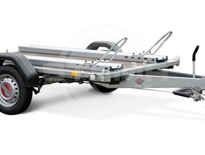 Motorradtransporter mit Plattform für 1 Motorrad