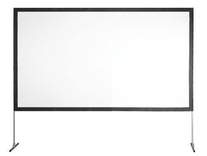 Mobile Leinwand 2,80m x 1,60m, Auf- oder Rückprojektion, 16:9