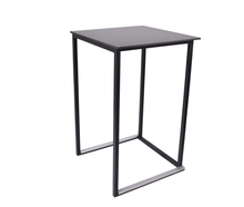 Stehtisch Kubix, Schwarz, 70cm x 70cm