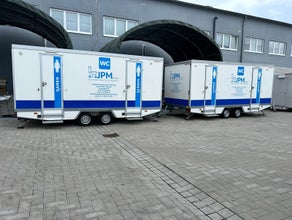 Exklusiver Toilettenwagen zu vermieten bis 700 Personen