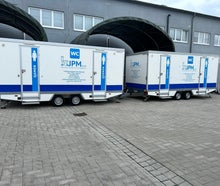 Exklusiver Toilettenwagen zu vermieten bis 700 Personen