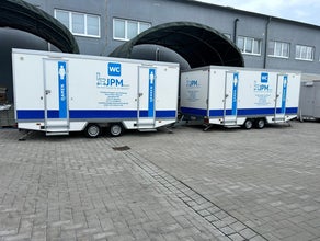 Exklusiver Toilettenwagen zu vermieten bis 700 Personen