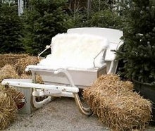 Pferdeschlitten, Schlitten, Weihnachten, Schnee, Rentier, Rentierschlitten, Weihnachtsmann