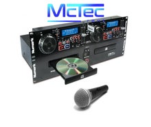 DJ Set Erweiterung I Doppel-CD-Player mit USB + Mikrofon