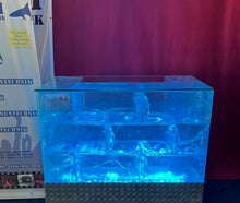 Eisbar aus Acryl mit LED Beleuchtung mieten
