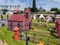 Kirche, Kirchen Kulisse, 3D Kirche, Halloweendekoration, Friedhof - Galerie - Bild 2