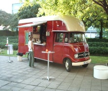Foodtruck / Food Truck / historisches Cateringfahrzeug Mercedes Benz 319