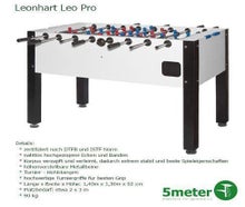 Leonhart LEO S4P Sport ed. (leo.soccer sport) Tischkicker - Tischfussball - Kickertisch - Kicker XXL Kicker, Riesenkicker