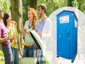 Mobiltoilette | Event WC | Mobile Party Toilette | Toilettenkabine | Miettoilette